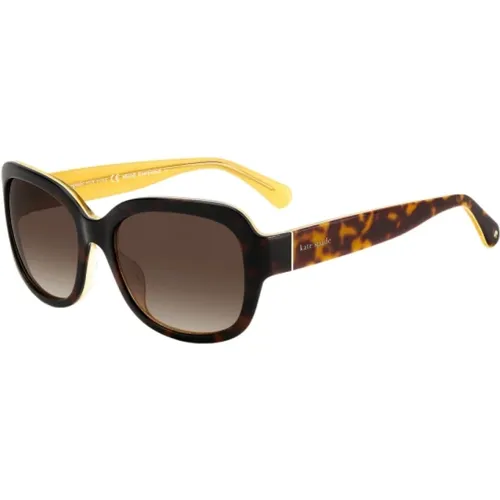 Braune Azetat Damen Sonnenbrille - Kate Spade - Modalova