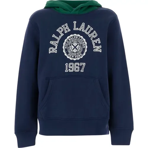 Kapuzenpullover aus Baumwollmischung mit Logo - Polo Ralph Lauren - Modalova