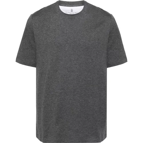 Stilvolle T-Shirts Kollektion , Herren, Größe: XL - BRUNELLO CUCINELLI - Modalova