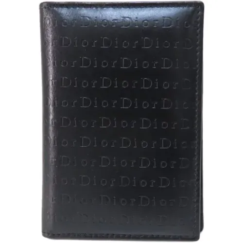 Pre-owned Leather wallets , female, Sizes: ONE SIZE - Dior Vintage - Modalova