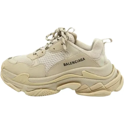 Pre-owned Mesh sneakers , female, Sizes: 6 UK - Balenciaga Vintage - Modalova