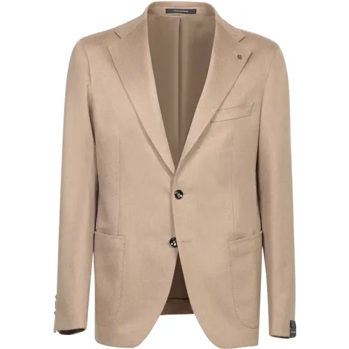 Beiger Blazer Klassischer Stil Jacke - Tagliatore - Modalova