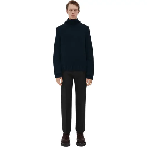 Sweater Textured Jersey , male, Sizes: XS - Bottega Veneta - Modalova
