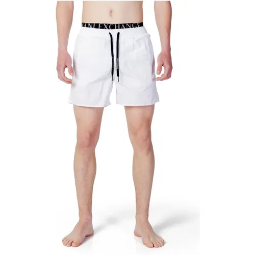 Mens Printed Swimwear , male, Sizes: 2XL, S, L, XL, M - Armani Exchange - Modalova