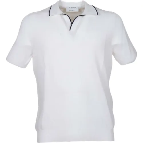 Polo Shirts , male, Sizes: M - Gran Sasso - Modalova