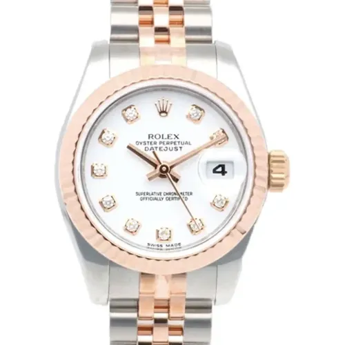 Pre-owned Rose Gold watches , female, Sizes: ONE SIZE - Rolex Vintage - Modalova