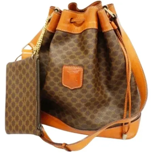 Pre-owned Canvas celine-bags , female, Sizes: ONE SIZE - Celine Vintage - Modalova