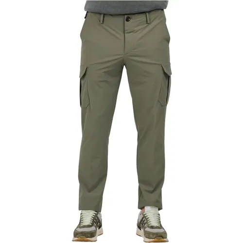 Technical Fabric Pants with Pockets , male, Sizes: XL, L - RRD - Modalova