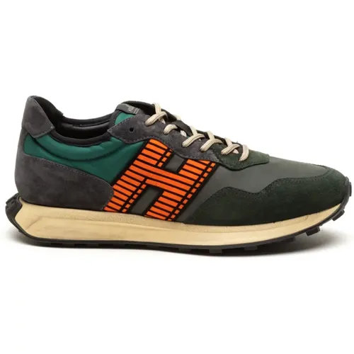 Graue Sneakers H560 , Herren, Größe: 44 EU - Hogan - Modalova