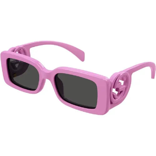 Stilvolle Sonnenbrillen in bunten Optionen - Gucci - Modalova