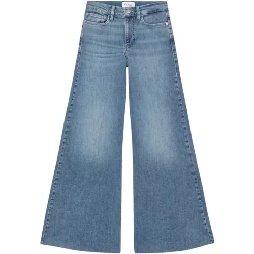 Wide Jeans , Damen, Größe: W30 - Frame - Modalova