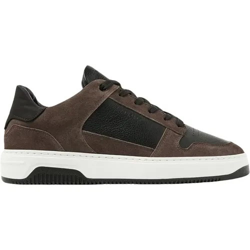 Black Court Sneakers , male, Sizes: 10 UK, 12 UK, 9 UK, 11 UK - Nubikk - Modalova