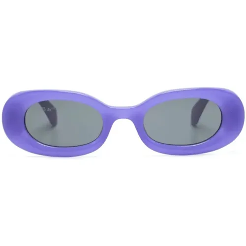 Amalfi Sunglasses , female, Sizes: 49 MM - Off White - Modalova
