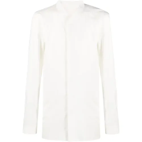 Collar faun shirt , male, Sizes: L, XL, S, 2XL - Rick Owens - Modalova