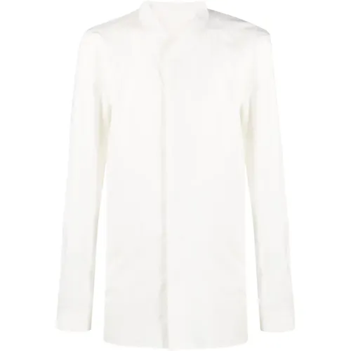 Collar faun shirt , male, Sizes: S - Rick Owens - Modalova