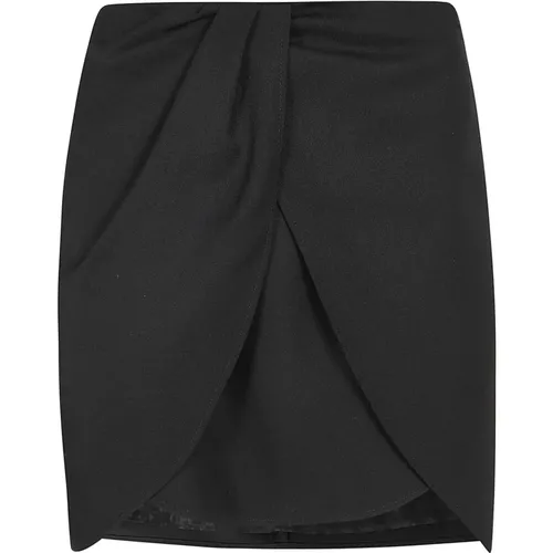 Schwarze Röcke für Frauen , Damen, Größe: 2XS - Off White - Modalova