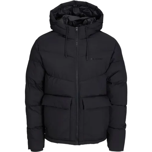 Puffer Übergangsjacke mit Kapuze - jack & jones - Modalova