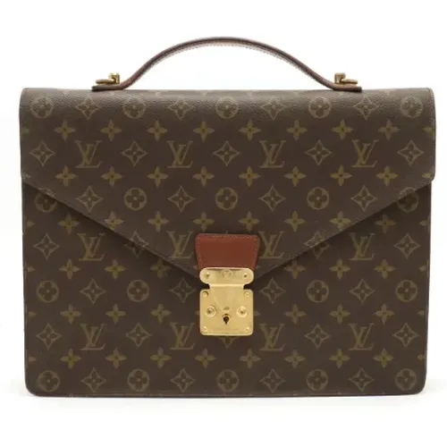 Pre-owned Canvas louis-vuitton-bags , male, Sizes: ONE SIZE - Louis Vuitton Vintage - Modalova