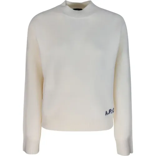 Weicher Wollpullover Quadratischer Schnitt - A.P.C. - Modalova