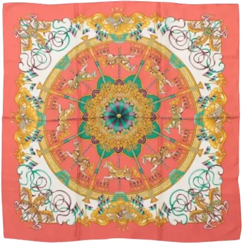 Pre-owned Silk scarves , female, Sizes: ONE SIZE - Hermès Vintage - Modalova