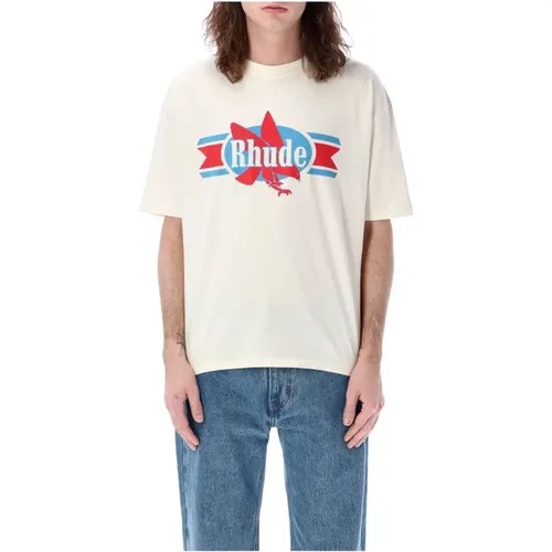 T-Shirts , male, Sizes: S, M, L, XL - Rhude - Modalova