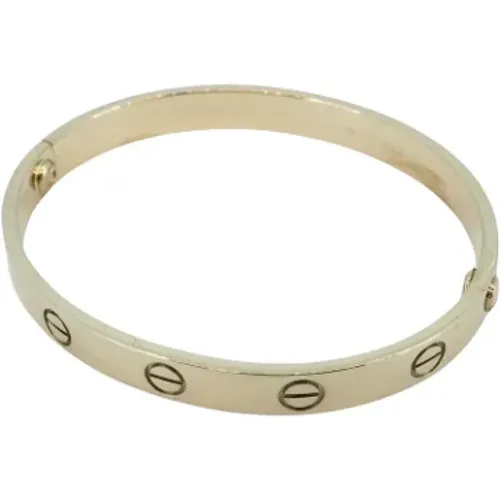 Pre-owned White Gold bracelets , female, Sizes: ONE SIZE - Cartier Vintage - Modalova