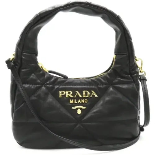 Pre-owned Leather prada-bags , female, Sizes: ONE SIZE - Prada Vintage - Modalova