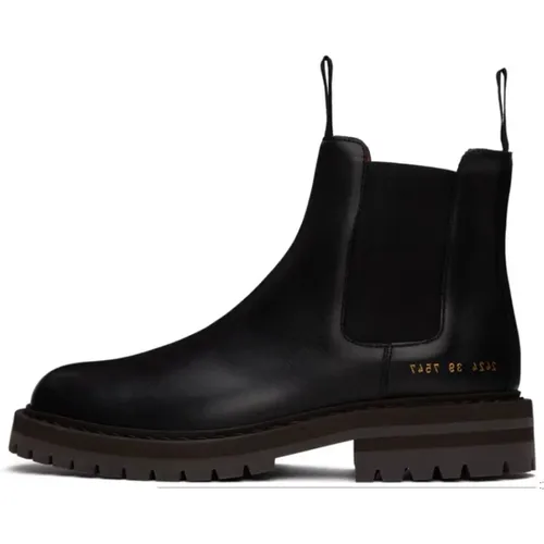 Schwarze Chelsea Stiefel , Herren, Größe: 45 EU - Common Projects - Modalova