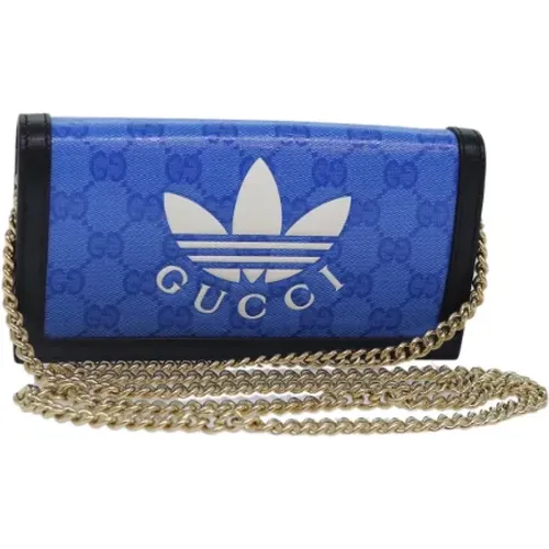 Pre-owned Canvas wallets , female, Sizes: ONE SIZE - Gucci Vintage - Modalova