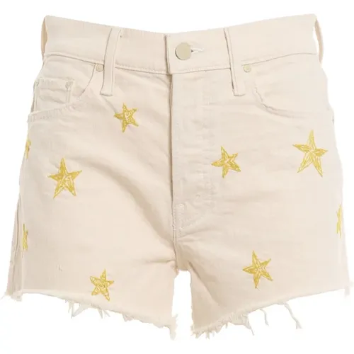 Cotton Shorts Made in USA , female, Sizes: W29 - Mother - Modalova