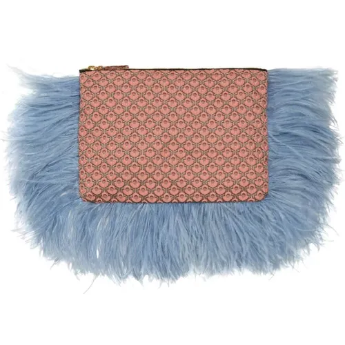 Gefiederte Jacquard Party Pochette - La DoubleJ - Modalova