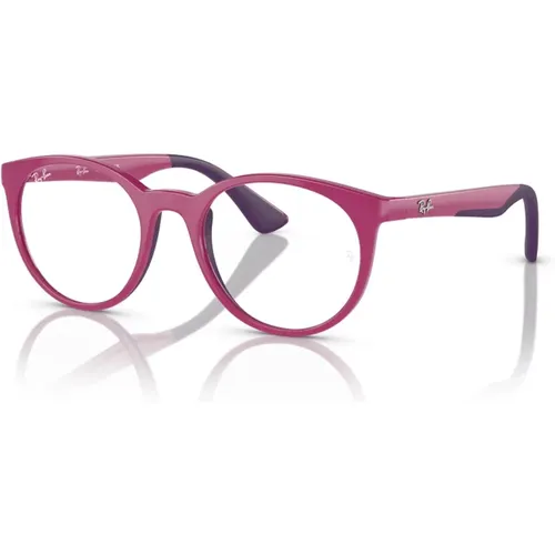 Junior Eyewear Frames in Fuchsia , unisex, Sizes: 46 MM - Ray-Ban - Modalova