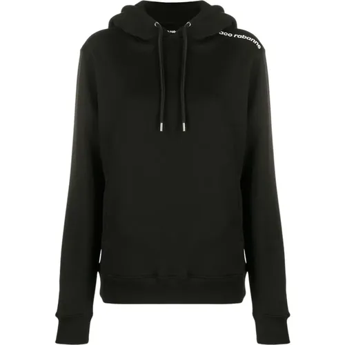 Cozy Sweatshirt Hoody P001 , female, Sizes: S, XS - Paco Rabanne - Modalova