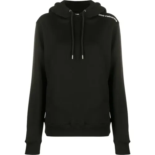 Cozy Sweatshirt Hoody P001 , female, Sizes: XS - Paco Rabanne - Modalova