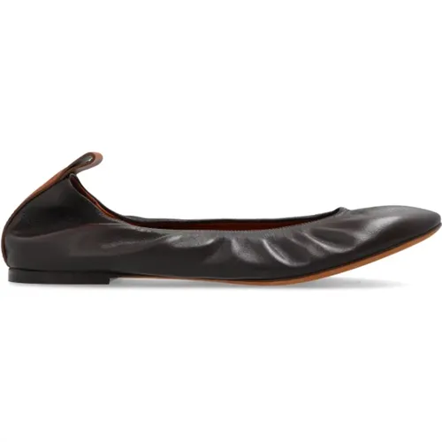 Leder Ballettflats Lanvin - Lanvin - Modalova