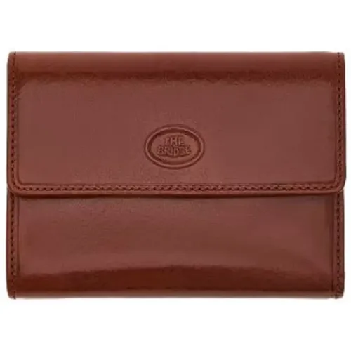 Women Accessories Wallets Brown Ss23 , female, Sizes: ONE SIZE - The Bridge - Modalova