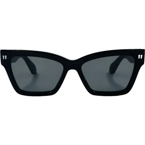Sunglasses , female, Sizes: ONE SIZE - Off White - Modalova