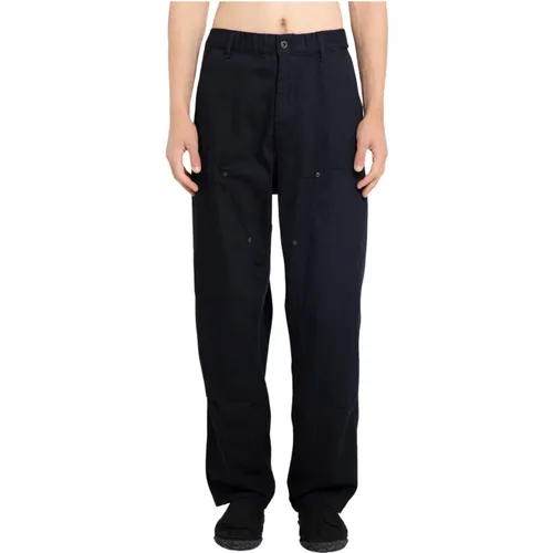 Elastic Cord Work Pants , male, Sizes: M - Yohji Yamamoto - Modalova