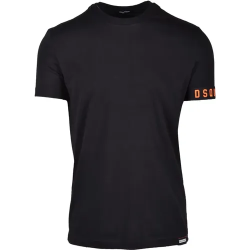 Baumwolle Elasthan Unterwäsche T-shirt , Herren, Größe: M - Dsquared2 - Modalova