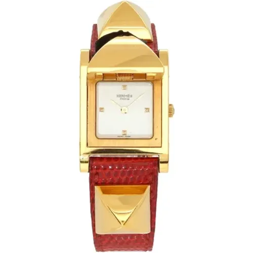 Pre-owned Stainless Steel watches , female, Sizes: ONE SIZE - Hermès Vintage - Modalova