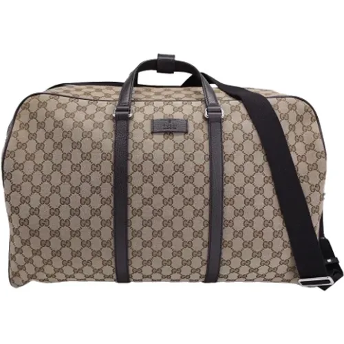 Pre-owned Canvas travel-bags , male, Sizes: ONE SIZE - Gucci Vintage - Modalova