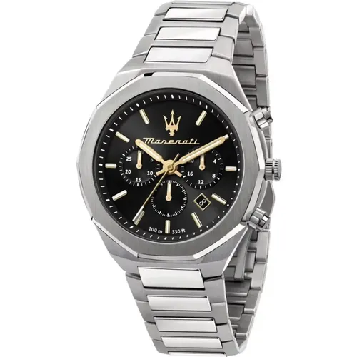 Stylish Mens Quartz Watch , male, Sizes: ONE SIZE - Maserati - Modalova