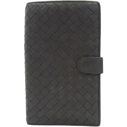 Pre-owned Leather wallets , female, Sizes: ONE SIZE - Bottega Veneta Vintage - Modalova