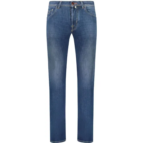 Skinny Fit Bard Jeans , Herren, Größe: W35 - Jacob Cohën - Modalova