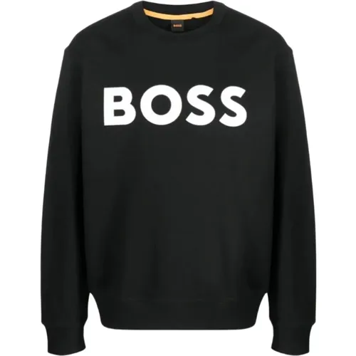 Stylish Sweatshirt Upgrade , male, Sizes: S, L, M, XL - Hugo Boss - Modalova