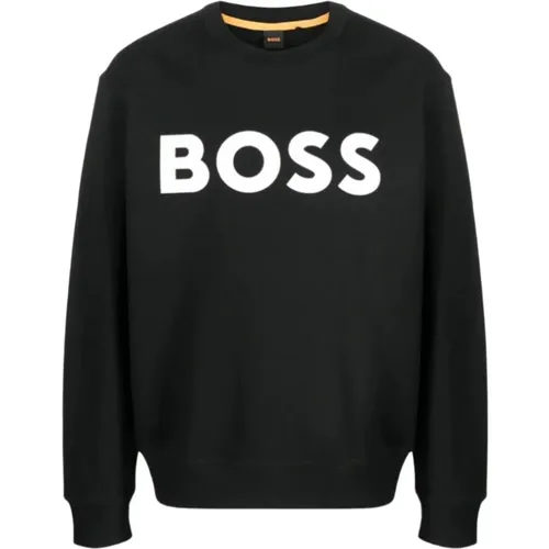 Stylish Sweatshirt Upgrade , male, Sizes: S, XL - Hugo Boss - Modalova