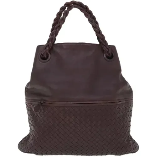 Pre-owned Leather handbags , ONE SIZE - Purple - Modalova