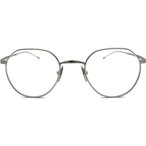 Grey Optical Frames for Men , male, Sizes: 48 MM - Thom Browne - Modalova