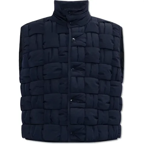 Vest with weave , male, Sizes: L, XL, M - Bottega Veneta - Modalova