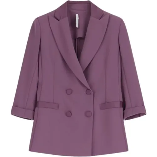 Elegant Double-Breasted Blazer , female, Sizes: S, XS - Imperial - Modalova